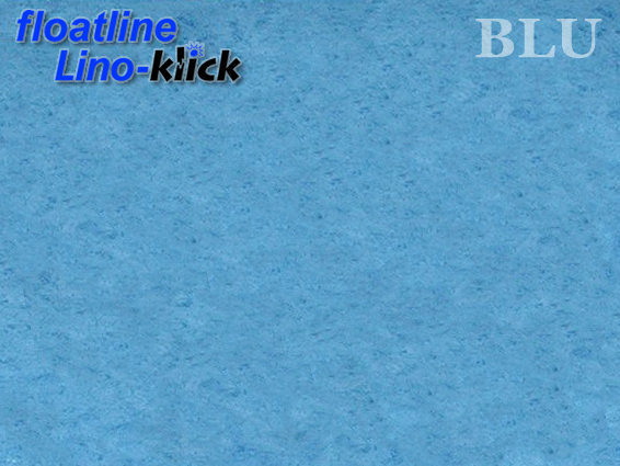 Floatline Linoleum Lino Klick Blu Naturboden